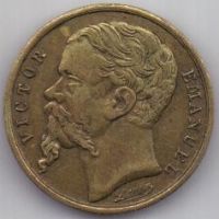 жетон 1861-1878 г. Италия