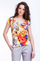 MV1735/01 Женская футболка с короткими рукавами от Melado Россия