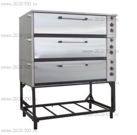Шкаф жарочно-пекарный с пар. ЭШП-3с (у) нерж.сталь