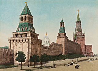 Почтовая открытка Москва. Кремль