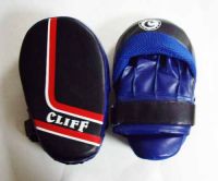 Лапа боксерская CLIFF, изогнутая материал кожа. Improvise ULI-3064