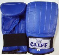 Перчатки  снарядные CLIFF,  кожа, синие, размер XL