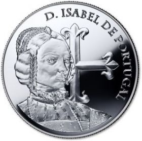 Изабелла Португальская, герцогиня Бургундская 5 евро Португалия 2015