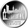 1000 лет Лейпцигу 10 евро Германия 2015