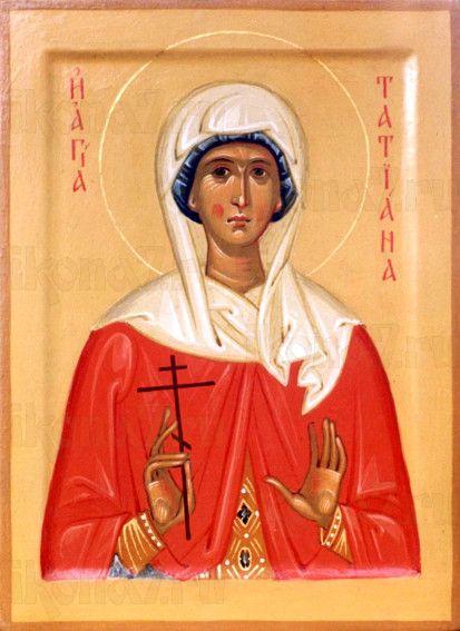 Икона Татьяна Римская (рукописная)