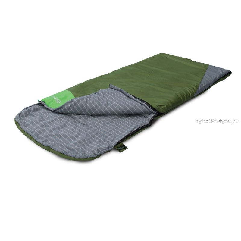 Спальный мешок Prival Степной XL Левый /одеяло с подголовником, размер 220х95, t -7 +10C