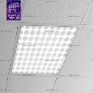 Светильник Armstrong светодиодный встраиваемый   IP40   35 Вт   3483 Лм   5000 К (дневной свет)     Прозрачный (призматический)   ДВО01-35-001
