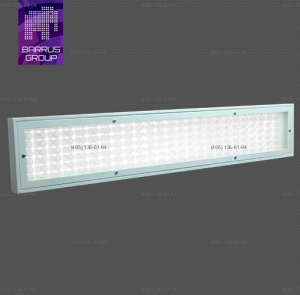 Светильник линейный светодиодный накладной/подвесной   36х660х204 мм    IP40   20 Вт   1845 Лм   5000 К (дневной свет)     Прозрачный (призматический)   ДВО02-20-001