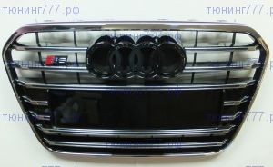Решетка радиатора, cnt4x4, (черная/хром) стиль S6