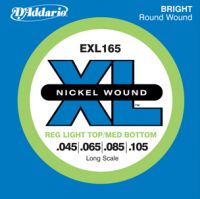 D`ADDARIO EXL-165 (045-105) Струны для бас гитары (4 стр.)