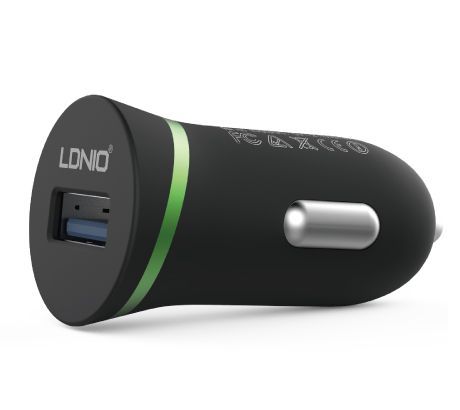 Автомобильное зарядное устройство Ldnio DL-C12 USB (2,1 A) (black)