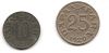 Набор монет Королевство сербов, хорватов и словенцев 1920 (2 монеты)