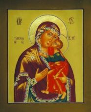 Толгская икона Божией Матери (рукописная)