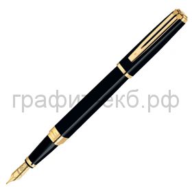 Ручка перьевая Waterman Exception Slim GT черный лак S0636930