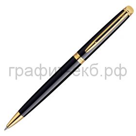 Ручка шариковая Waterman Hemisphere GT черный лак/позолота 22002/S0616100/S0920670