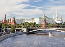 Почтовая открытка Панорама Москвы