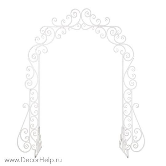 Арка для регистрации кованная ажурная