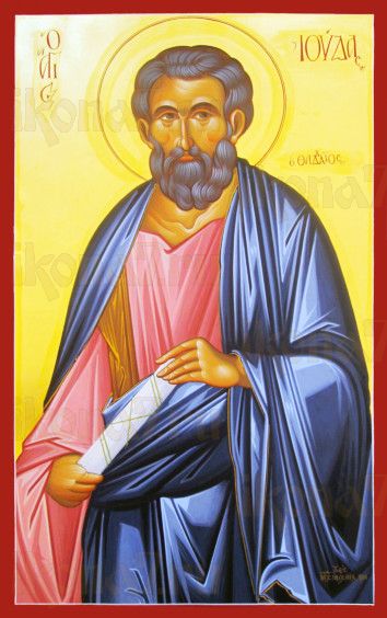 Икона Иуда Фаддей, апостол (рукописная)
