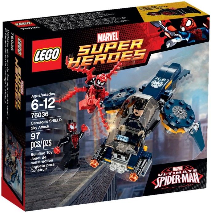 76036 Супергерои: Воздушная Атака Карнажа Конструктор ЛЕГО Супергерои
