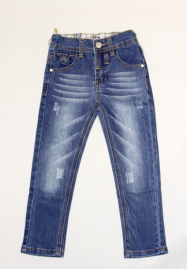 Классические детские джинсы размер 122
