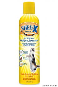 Shed-X Dermaplex для кошек 245 мл.  - для шерсти, против линьки, Омега 3 и Омега 6 + антиоксиданты и цинк
