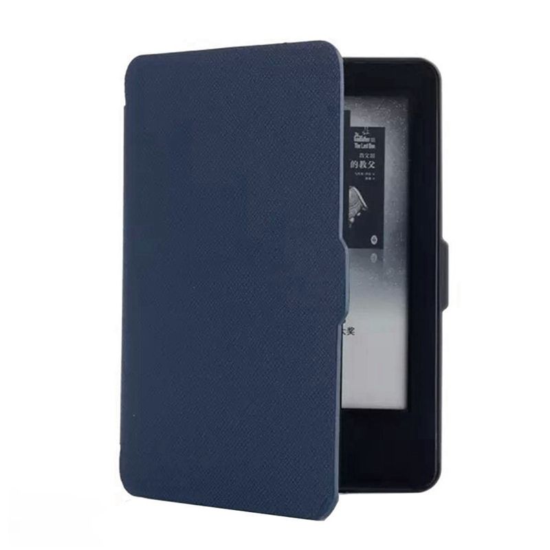 Чехол-обложка Texture для Amazon Kindle Paperwhite 2014/2015 Синяя (с магнитной застежкой)