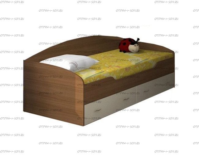 Кровать нижнеярусная Соня-2 (80Х190)