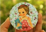 Карманное зеркальце "Papper Doll"