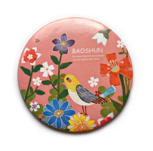 Карманное зеркало "Paradise Birds" - Pink