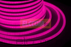 Гибкий неон светодиодный, постоянное свечение, розовый, 220В, бухта 50м NEON-NIGHT