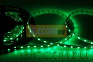 LED лента открытая, ширина 10 мм, IP23, SMD 5050, 60 диодов/метр, 12V, цвет светодиодов зеленый