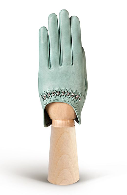 Кожаные женские перчатки без подкладки ELEGANZZA GR00119147