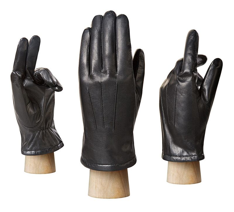 Мужские перчатки с шерстяной подкладкой ELEGANZZA GR00113506