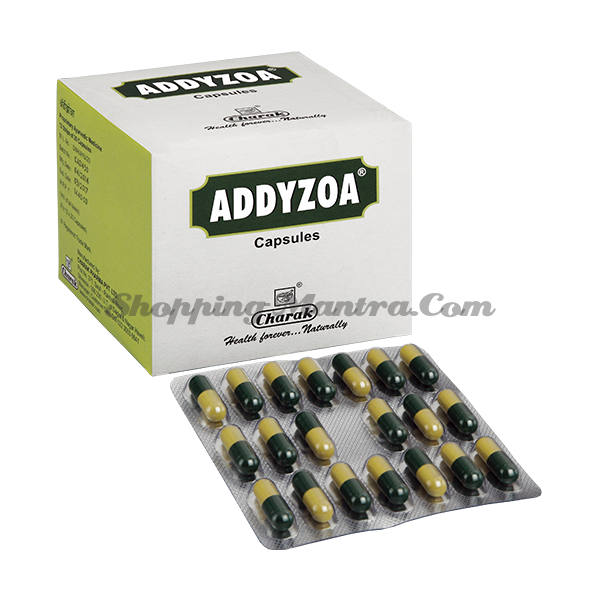 Препарат для лечения мужского бесплодия Аддизоа Чарак / Charak Pharma Addyzoa Capsules