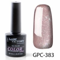 Цветной гель-лак с мерцанием Lady Victory, 7,3 ml GPC-383