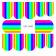 Слайдер-дизайн для ногтей разноцветный градиент