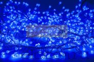 Гирлянда "Мишура LED" 6 м 576 диодов, цвет синий