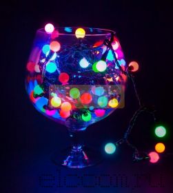 Гирлянда "LED - шарики", Мультиколор, Ø17,5 мм, 10 м, Neon-Night