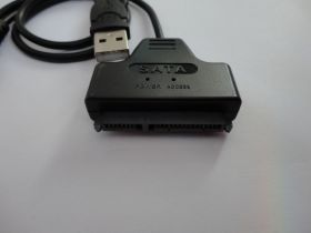 USB 2.0 на SATA 7+15P 2.5" HDD