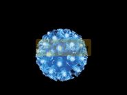 Шар светодиодный 220V, диаметр 12 см, 50 светодиодов, цвет синий