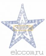 Акриловая светодиодная фигура "Звезда" 62 см, 62х59х2,5см, 63 светодиода, IP44 понижающий трансформатор в комплекте, NEON-NIGHT
