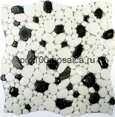 Gravel E-048  Мозаика Pebble (морские камушки), 295*325 мм, (Керамиссимо)