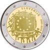 30 лет флагу Евросоюза 2 евро Словения 2015