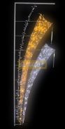 Фигура световая "Салют", 480 светодиодов, размер 225*75см NEON-NIGHT