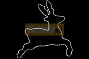 Фигура светодиодная "Бегущий олень" белый, размер 87*84 см NEON-NIGHT