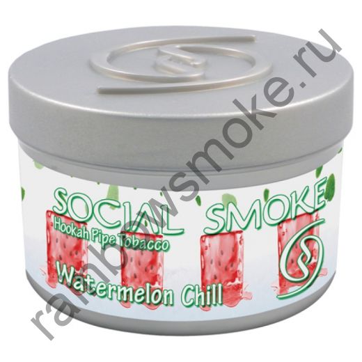 Social Smoke 250 гр - Watermelon Chill (Прохладный Арбуз)