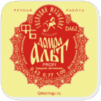 ГМ DA62 ФБ Комплект струн для домры Альт
