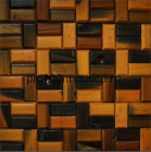 MCM053 Бесшовная деревянная мозаика серия WOOD, 300*300*15 мм