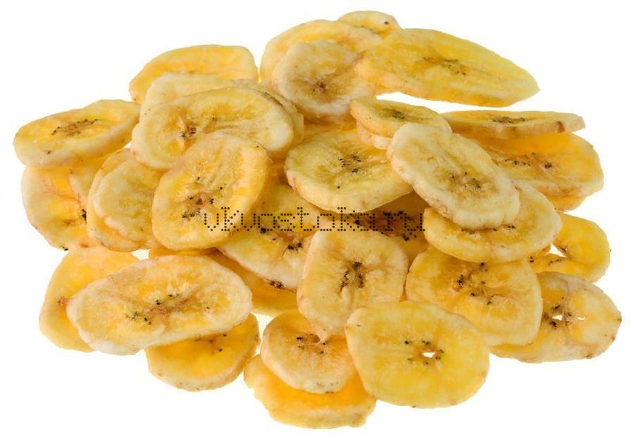 Банановые чипсы сушеные