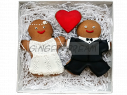 Свадебные пряники в наборах "Жених и невеста" Сладкие подарки на свадьбу